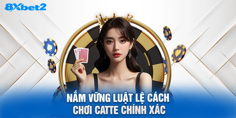 nắm vững luật lệ cách chơi catte chính xác